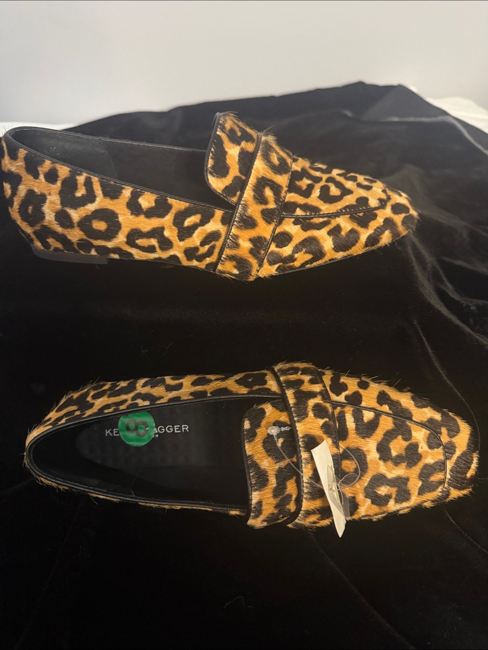 Kelsi Dagger Leopard Penny Loafers